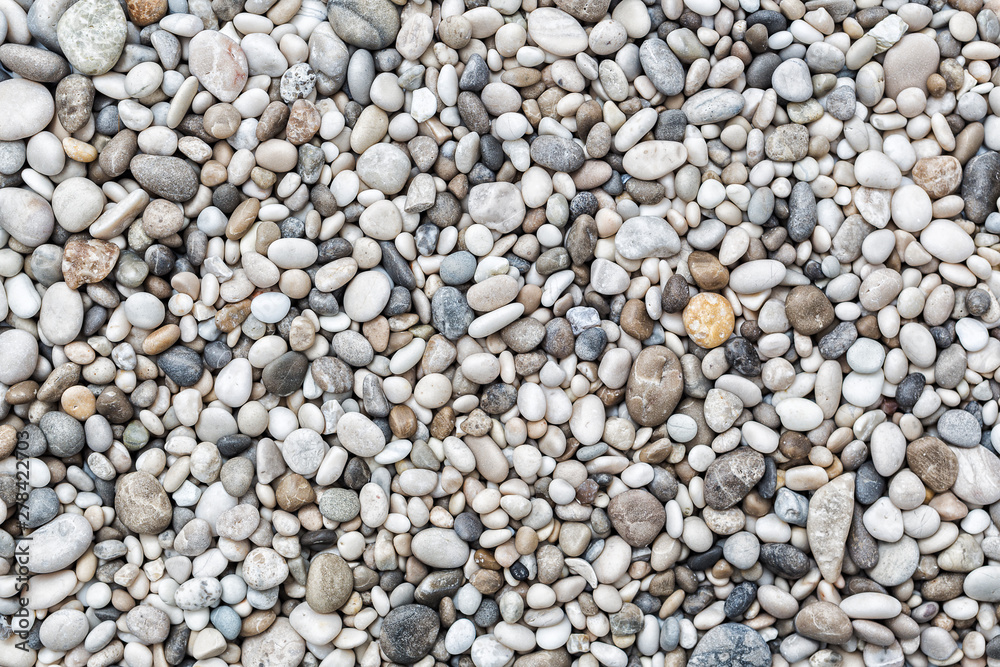 Sea pebbles background - obrazy, fototapety, plakaty 