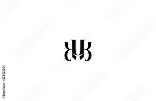 Initial BB Modern Minimalism Logotype