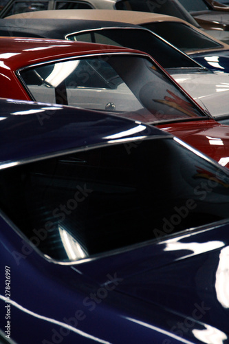 classic cars in different colors © Mustafa