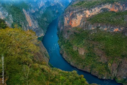 Canyon del Sumidero National Park. Chiapas, Mexico.