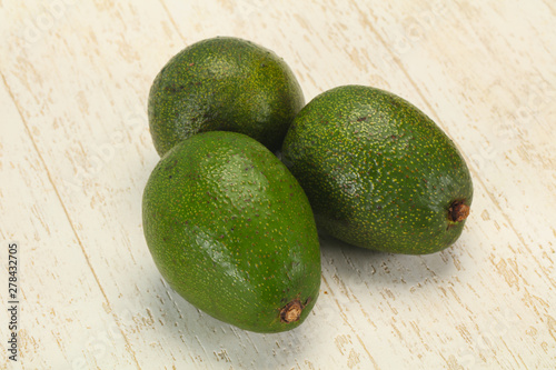 Ripe green dietary avocado - superfood