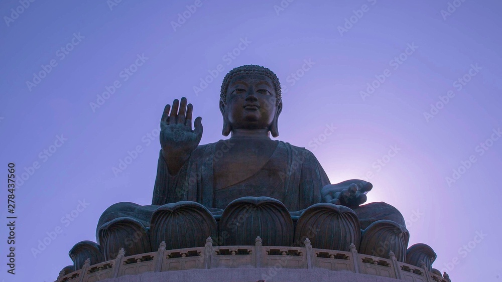 Fototapeta premium buddha statue in ayutthaya thailand