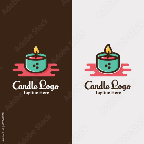 Candle Candles Logo Design