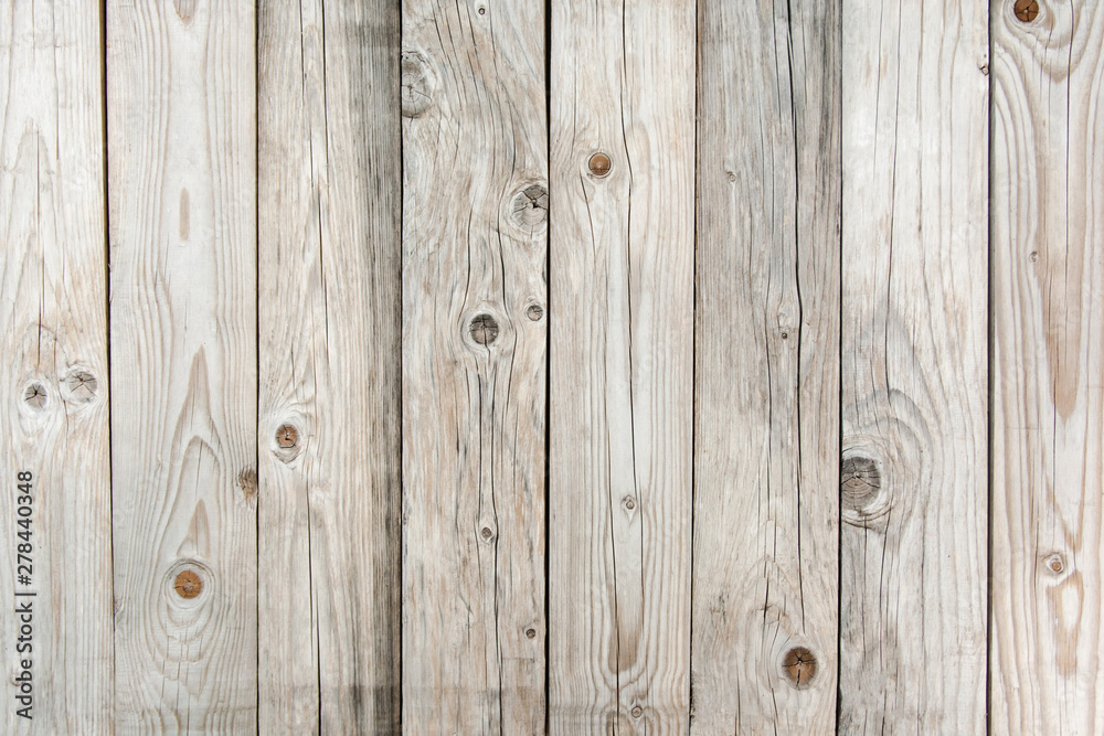 Naklejka premium Old wood planks wall texture background.