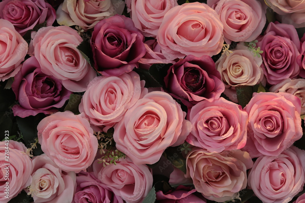 Roses artificielles en tissu Roses artificielles en tissu