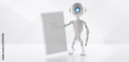 robot A.I. mobile phone iso...