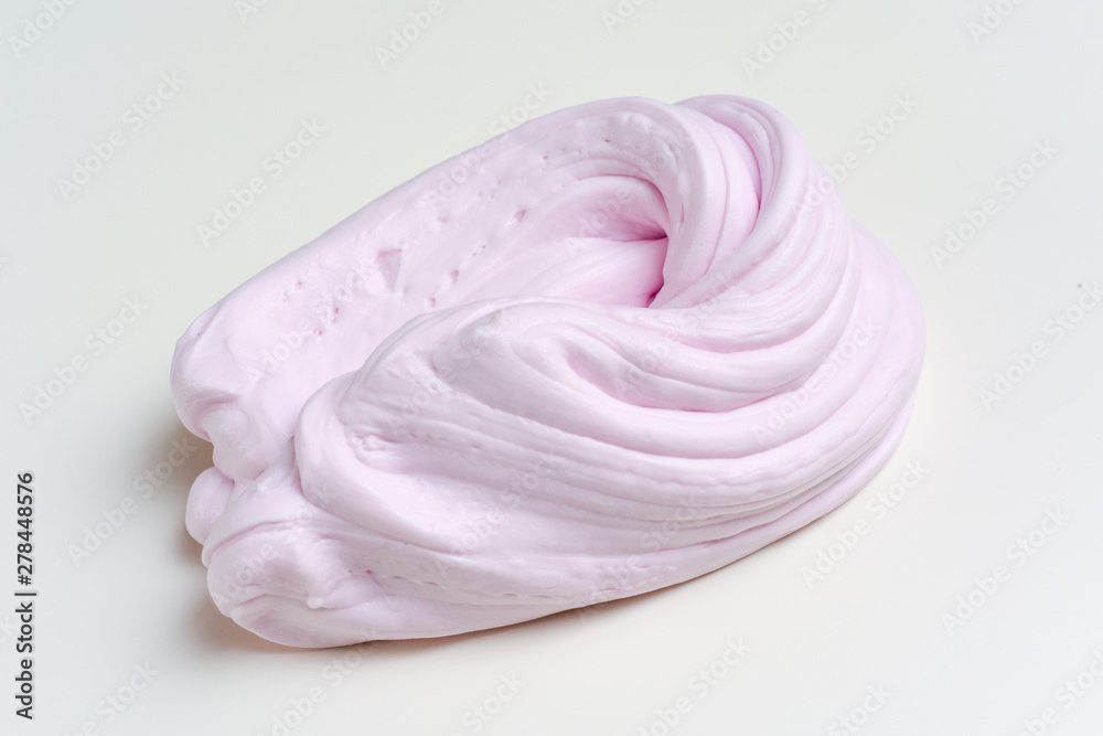 Kid's homemade slime for trendy new toy finished product of children's activity or science experiment Kid's homemade slime for trendy new toy finished product of children's activity or science experiment