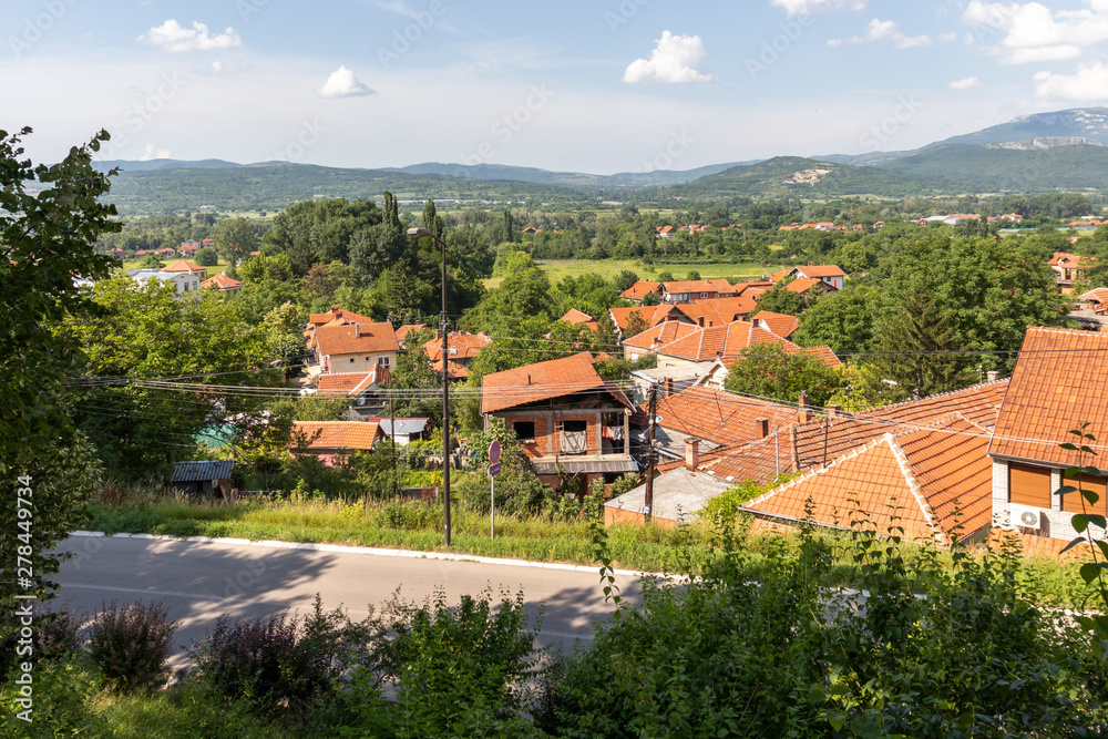 Panoramic view of spa resort of Niska, Serbia