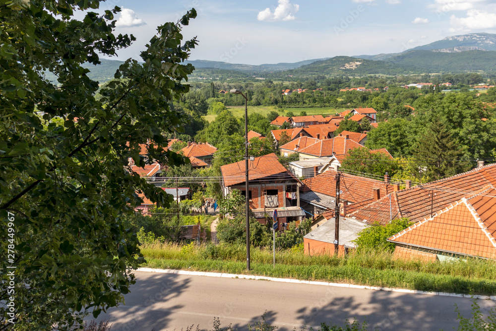 Panoramic view of spa resort of Niska, Serbia