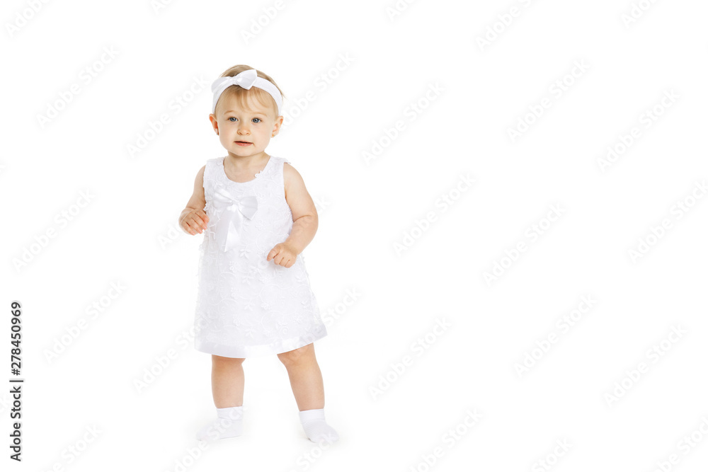 beautiful little girl all in white clothes beautiful little girl all in white clothes