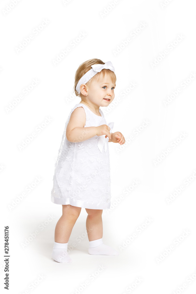 beautiful little girl all in white clothes beautiful little girl all in white clothes
