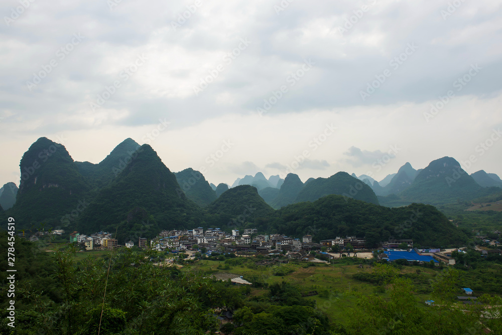 Fototapeta premium Guangxi Yangshuo Landscapes 