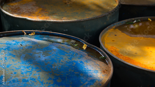 boiling water on stove