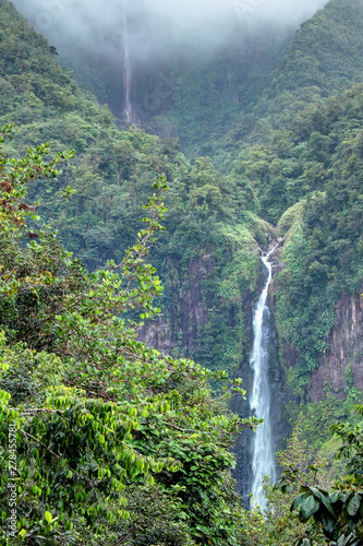 Fototapete Les chutes du Carbet en Guadeloupe Antilles Française
