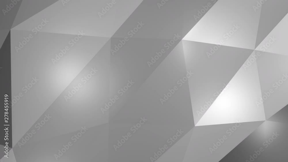 Gray waving triangle pattern surface. Abstract 3D background. Seamlessly poly looping Gray waving triangle pattern surface. Abstract 3D background. Seamlessly poly looping