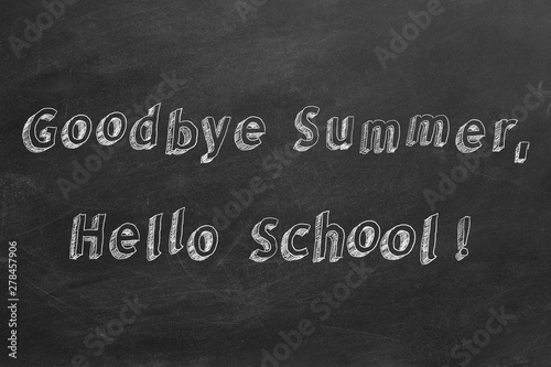 Goodbye Summer, Hello School!