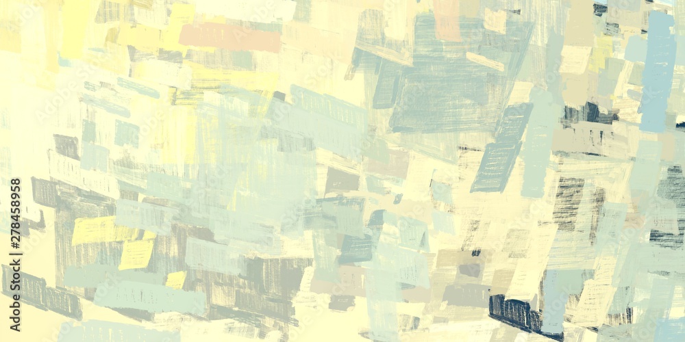 Fototapeta premium Modern art. Artistic brush. Oil painting. 2d illustration.