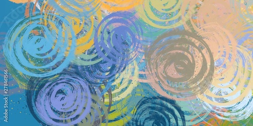 Crazy sketch random pattern. Creative chaos and variety. Modern art drawing painting. 2d illustration. Digital texture wallpaper. Artistic sketch draw backdrop material.