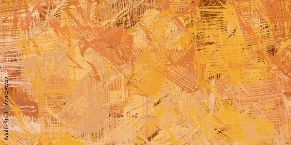 Fototapeta premium Crazy sketch random pattern. Creative chaos and variety. Modern art drawing painting. 2d illustration. Digital texture wallpaper. Artistic sketch draw backdrop material.