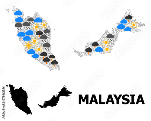Climate Pattern Map of Malaysia