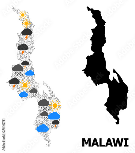 Climate Pattern Map of Malawi