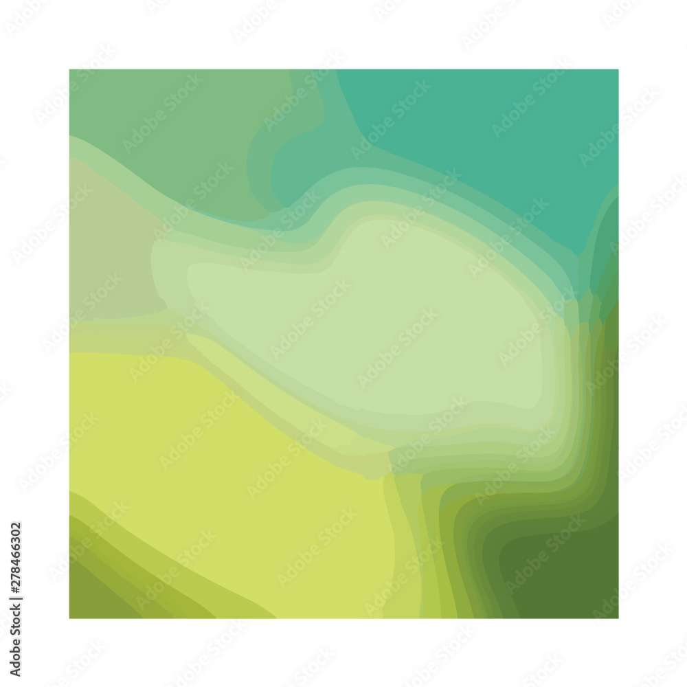 Abstract blur gradient green background