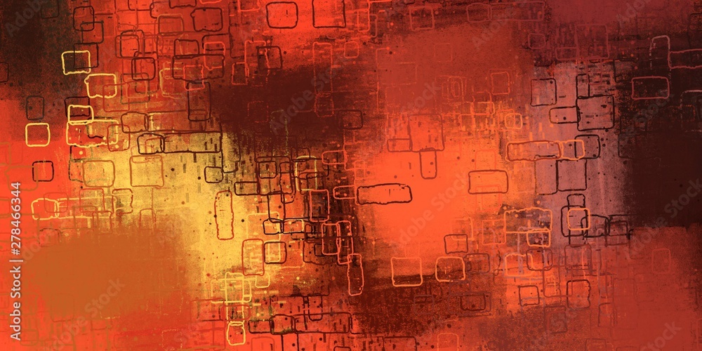 Obraz premium Crazy sketch random pattern. Chaos and variety. Modern art drawing painting. 2d illustration. Digital texture wallpaper. Artistic sketch draw backdrop material.