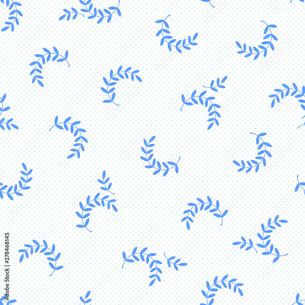 Beautifully abstract plant illustration pattern Beautifully abstract plant illustration pattern