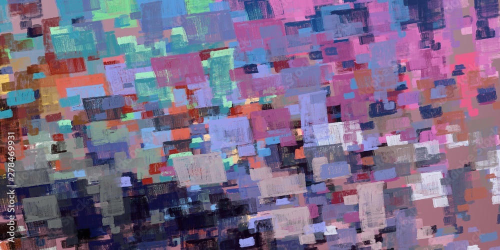 Fototapeta premium Crazy sketch random pattern. Chaos and variety. Modern art drawing painting. 2d illustration. Digital texture wallpaper. Artistic sketch draw backdrop material. 