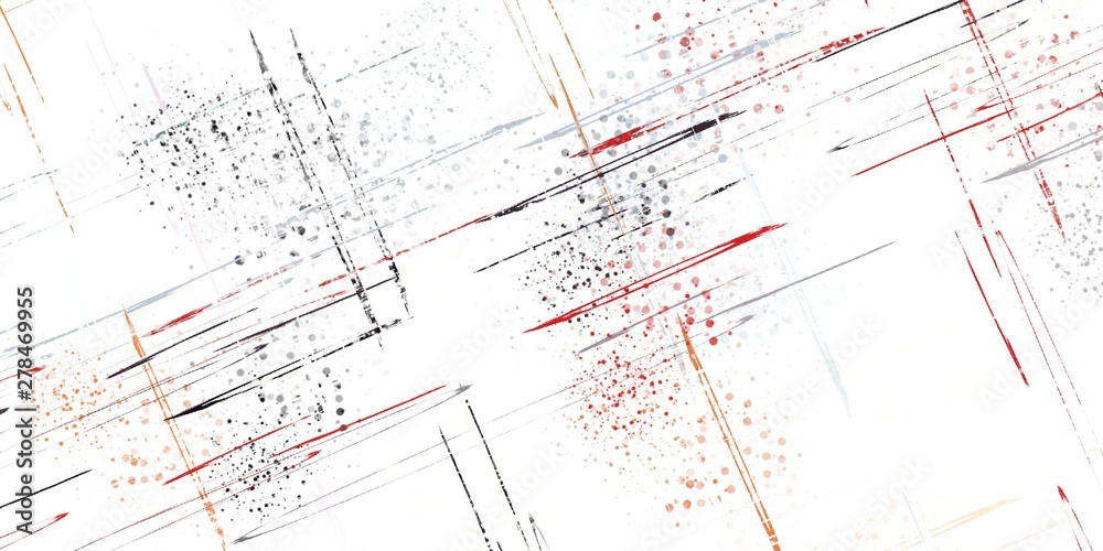 Crazy sketch random pattern. Chaos and variety. Modern art drawing painting. 2d illustration. Digital texture wallpaper. Artistic sketch draw backdrop material. 