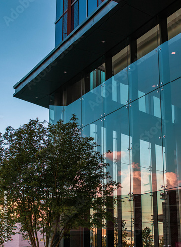 modern office building