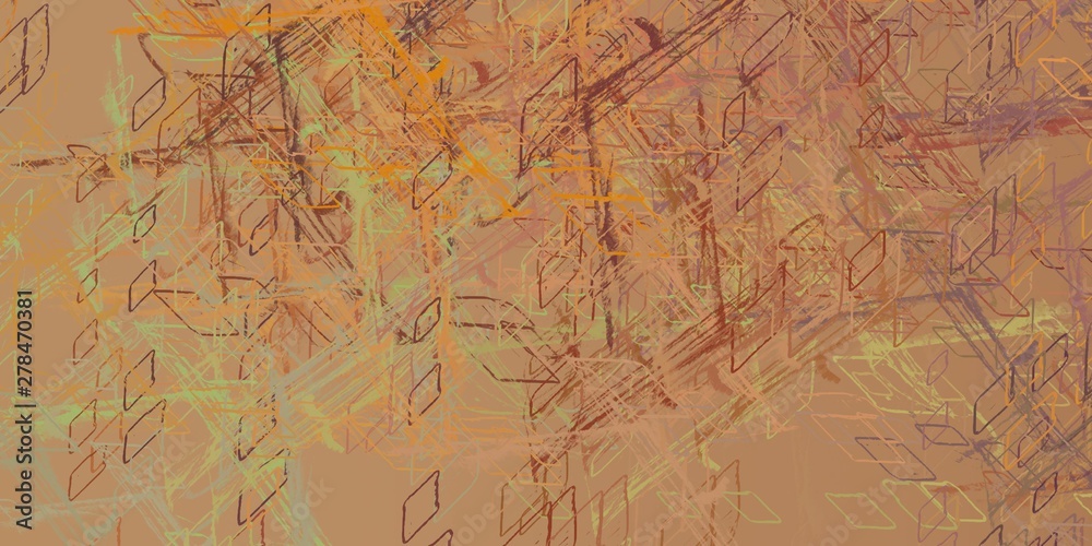 Crazy sketch random pattern. Chaos and variety. Modern art drawing painting. 2d illustration. Digital texture wallpaper. Artistic sketch draw backdrop material. 