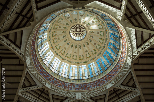 Central market roof. Valencia  Spain