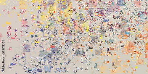 Abstract sketch random pattern. Chaos and variety. Modern art drawing painting. 2d illustration. Digital texture wallpaper. Artistic sketch draw backdrop material. 