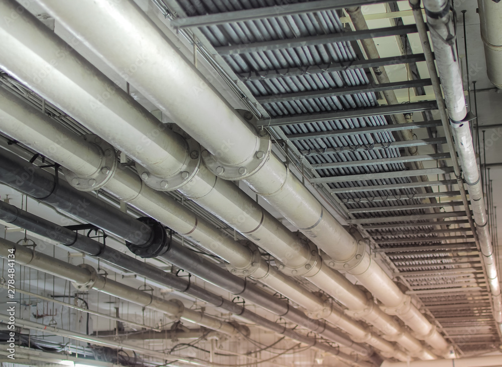 Water pipe system or drainage tubes for industrial plants construction. Water pipe system or drainage tubes for industrial plants construction.
