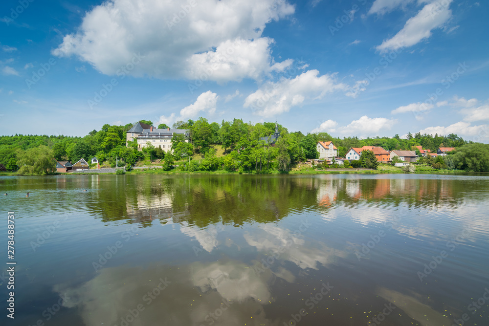 Sommer am See in Stiege - Harz in Deutschland