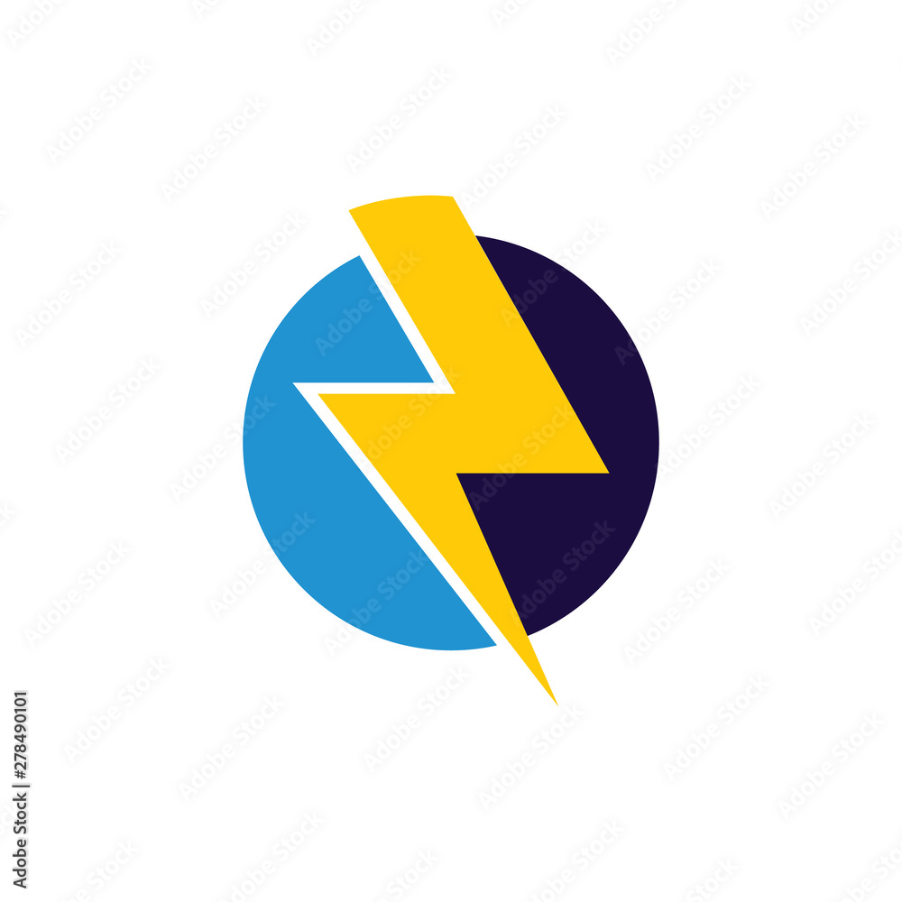 letter n thunder shape geometric logo vector letter n thunder shape geometric logo vector
