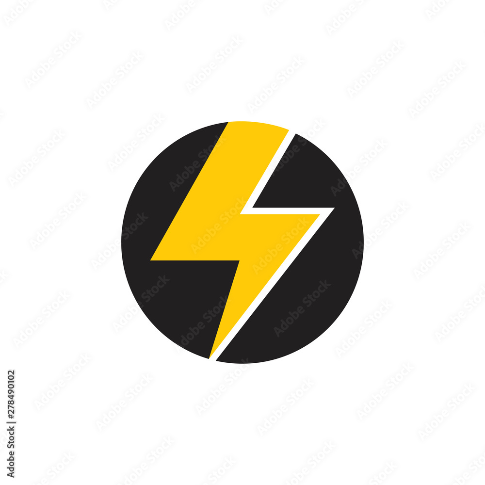 letter s thunder shape geometric logo vector letter s thunder shape geometric logo vector