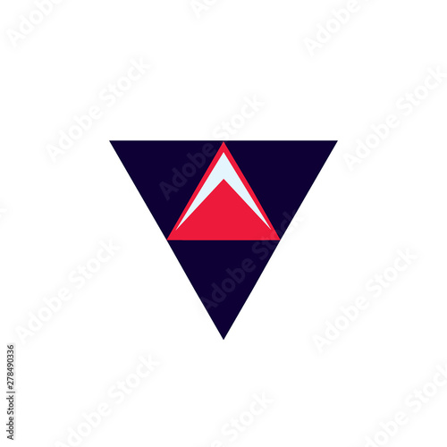 triangle shine arrow symbol logo vector Free Download triangle shine arrow symbol logo vector - GFXLoad