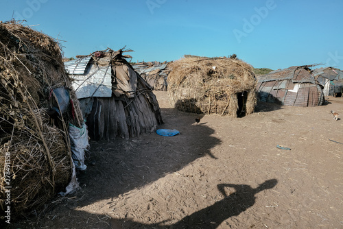 DASSANECH VILLAGE, OMORATE, OMO VALLEY, ETHIOPIA