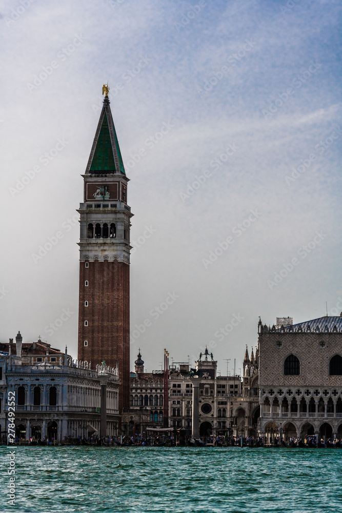 Naklejka premium Sea view of St. mark's square