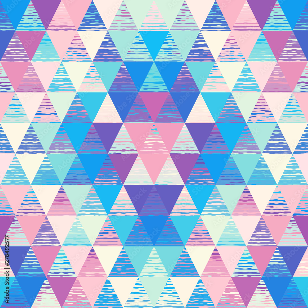 Seamless vector pattern background of a triangles. Seamless vector pattern background of a triangles.