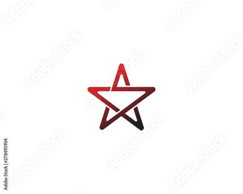 Star Logo Template vector icon illustration design
