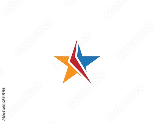 Free Download Star Logo Template vector icon illustration design - GFXLoad