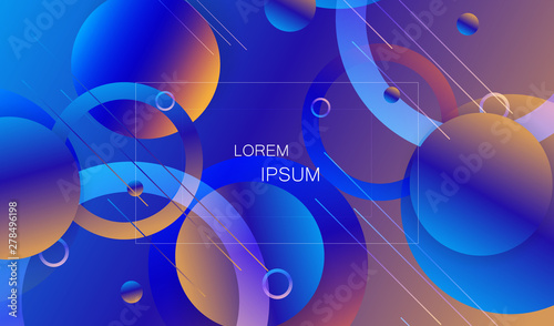 Geometric abstract background. Futuristic gradient shapes design. Creative illustration ideal for cover, poster, web and social media. Vector eps10.