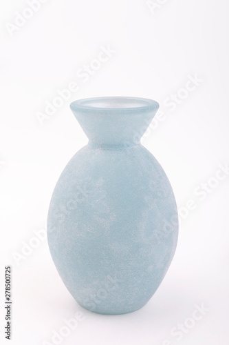 Blue vase isolate