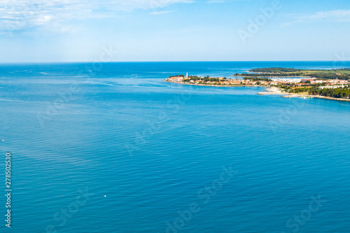 Aerial view of seashore in Croatia © magdal3na