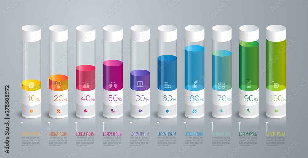 Graph design vector and business icons with 10 options. Use in corporate report, marketing, annual report. Network management data screen with charts, diagrams. Graph design vector and business icons with 10 options. Use in corporate report, marketing, annual report. Network management data screen with charts, diagrams.
