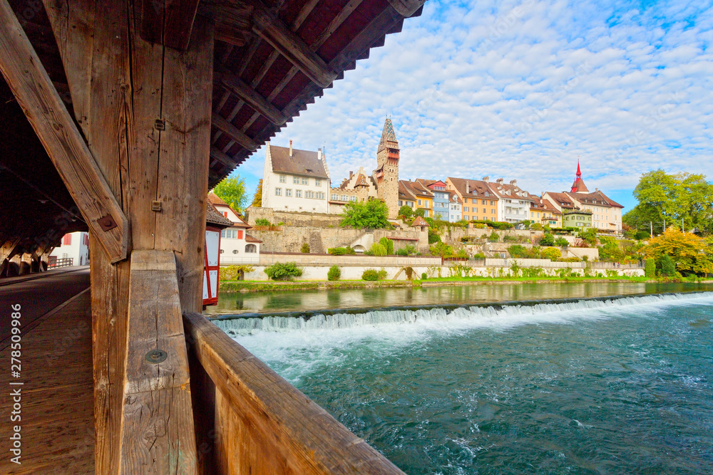 Naklejka premium Bremgarten, Schweiz