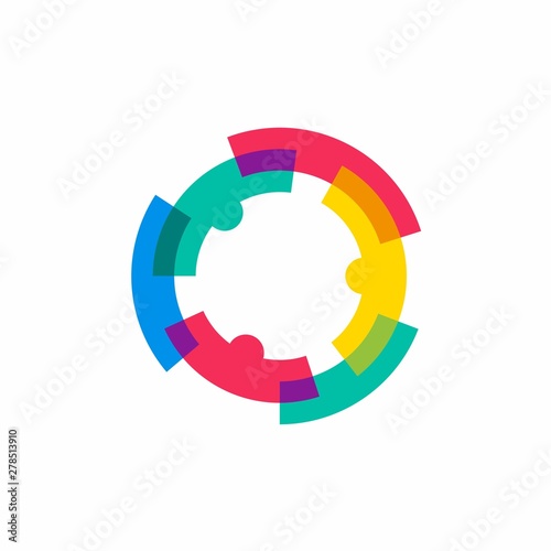 people family group human community logo template